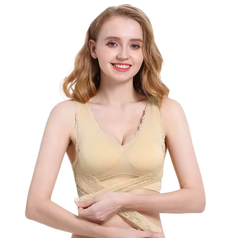 PACK 3 SUJETADORES DE ENCAJE PUSH UP - GALAMODASHOP