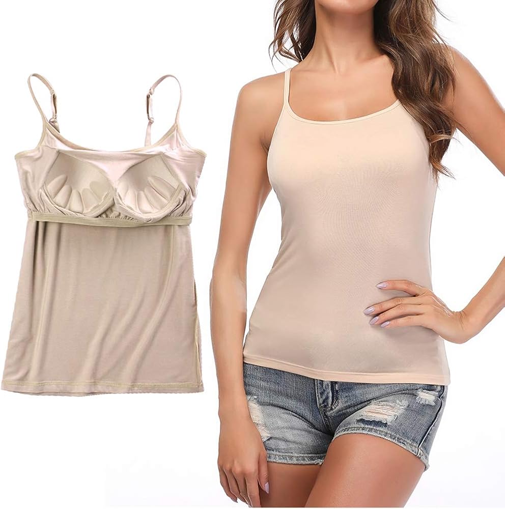 Camiseta con Sujetador 2 en 1 - GALAMODASHOP