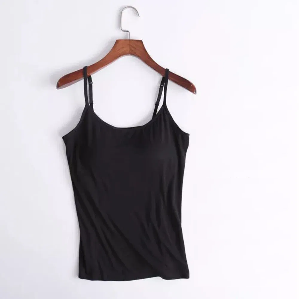 Camiseta con Sujetador 2 en 1 - GALAMODASHOP